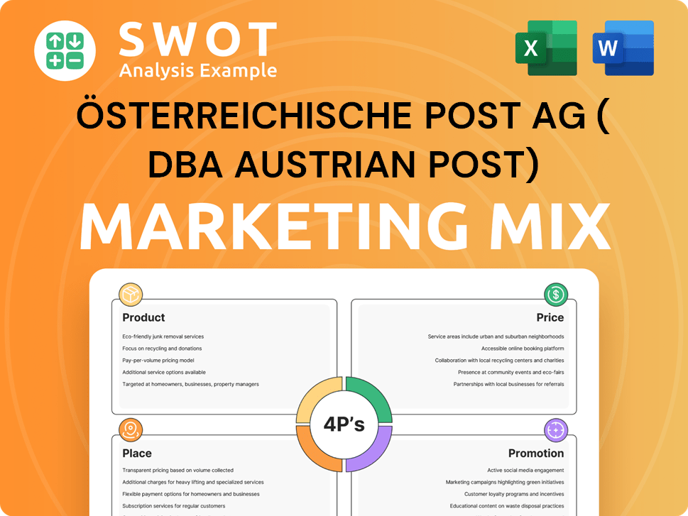 Österreichische Post AG ( dba Austrian Post) Marketing Mix