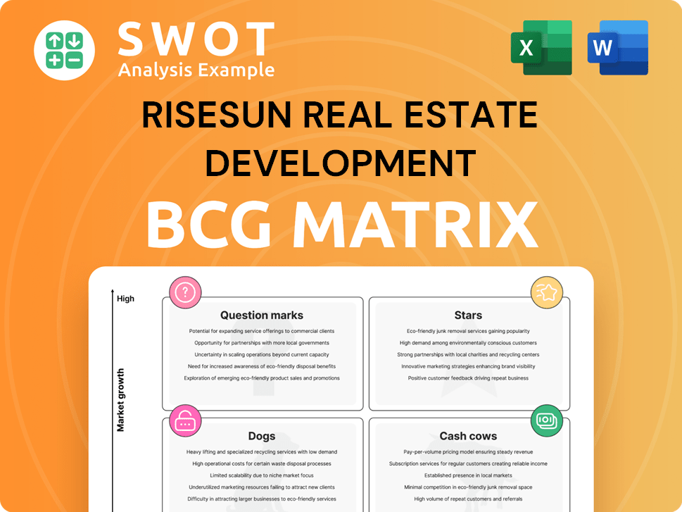 RiseSun Real Estate Development Boston Consulting Group Matrix