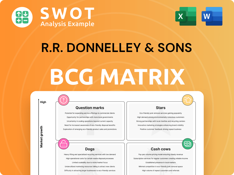 R.R. Donnelley & Sons Boston Consulting Group Matrix