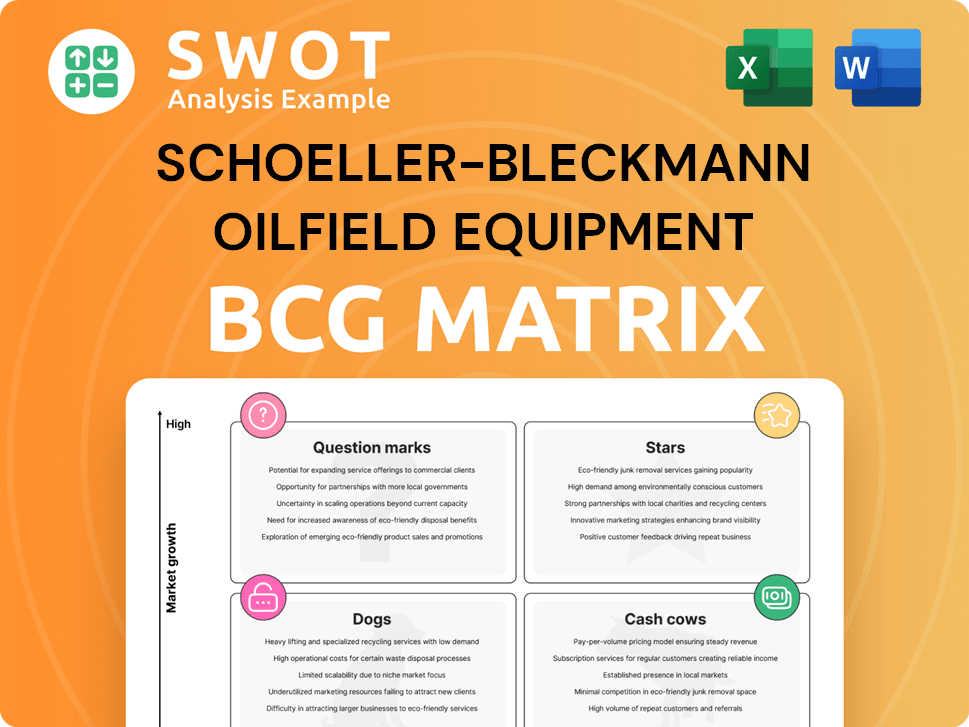 Schoeller-Bleckmann Oilfield Equipment Boston Consulting Group Matrix