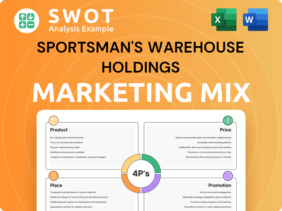 Sportsman's Warehouse Holdings Marketing Mix