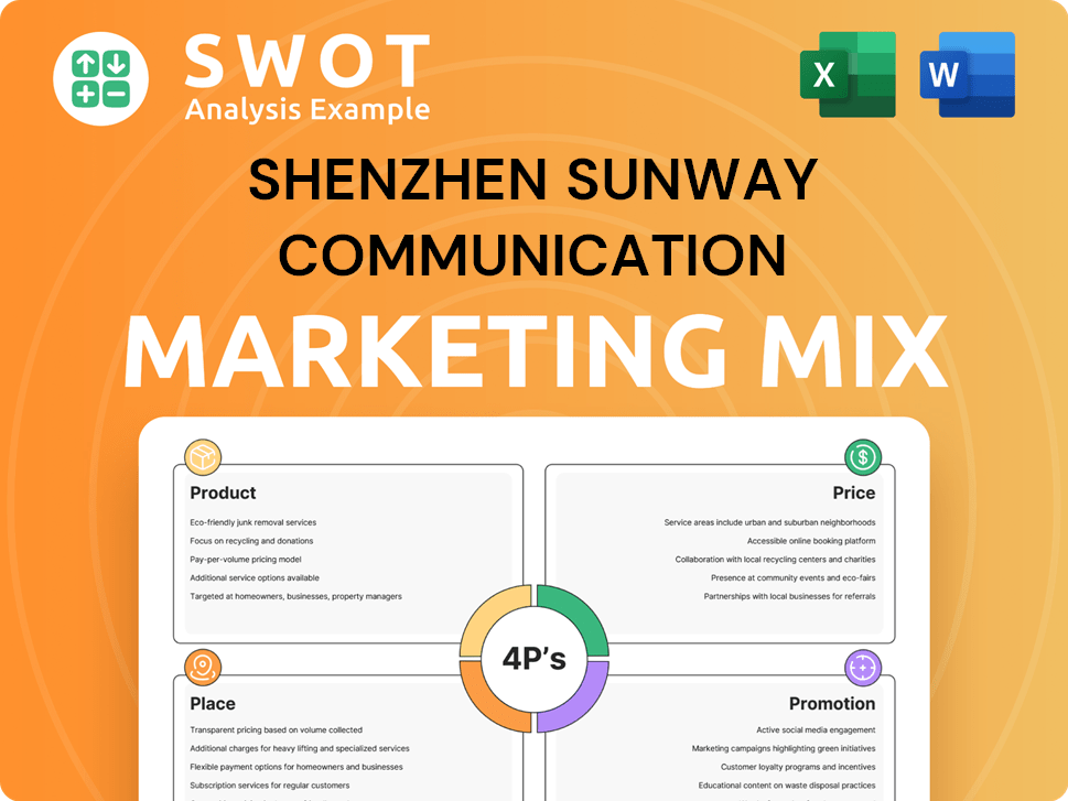 Shenzhen Sunway Communication Marketing Mix