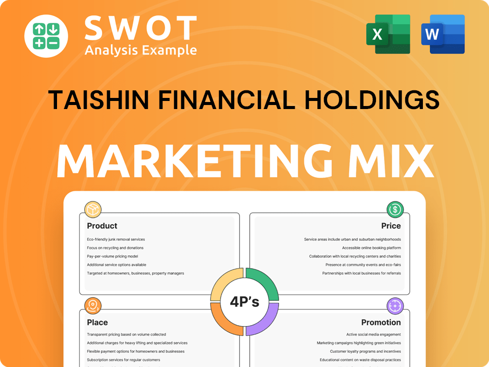 Taishin Financial Holdings Marketing Mix