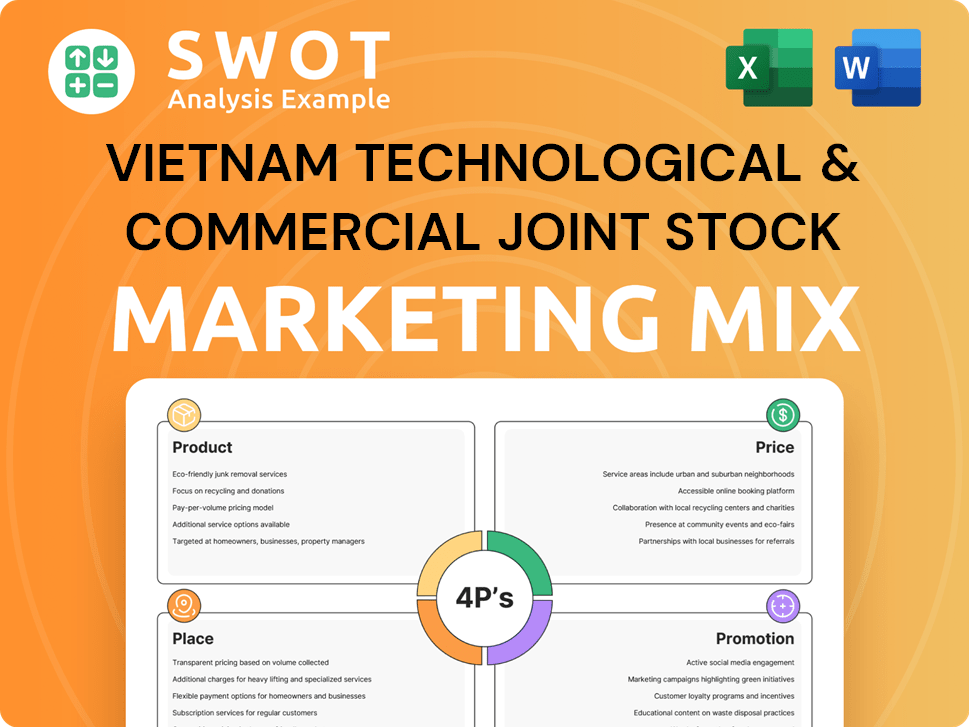 Vietnam Technological & Commercial Joint Stock Bank Marketing Mix