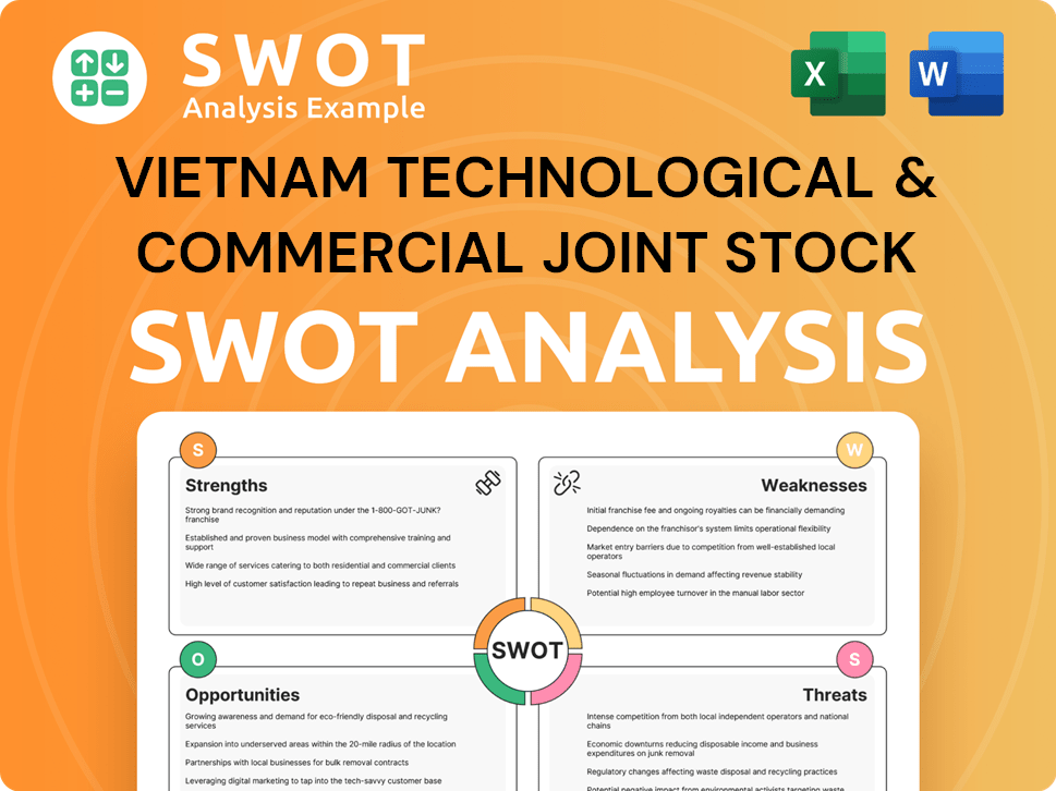 Vietnam Technological & Commercial Joint Stock Bank SWOT Analysis