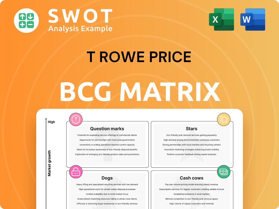 T Rowe Price Boston Consulting Group Matrix