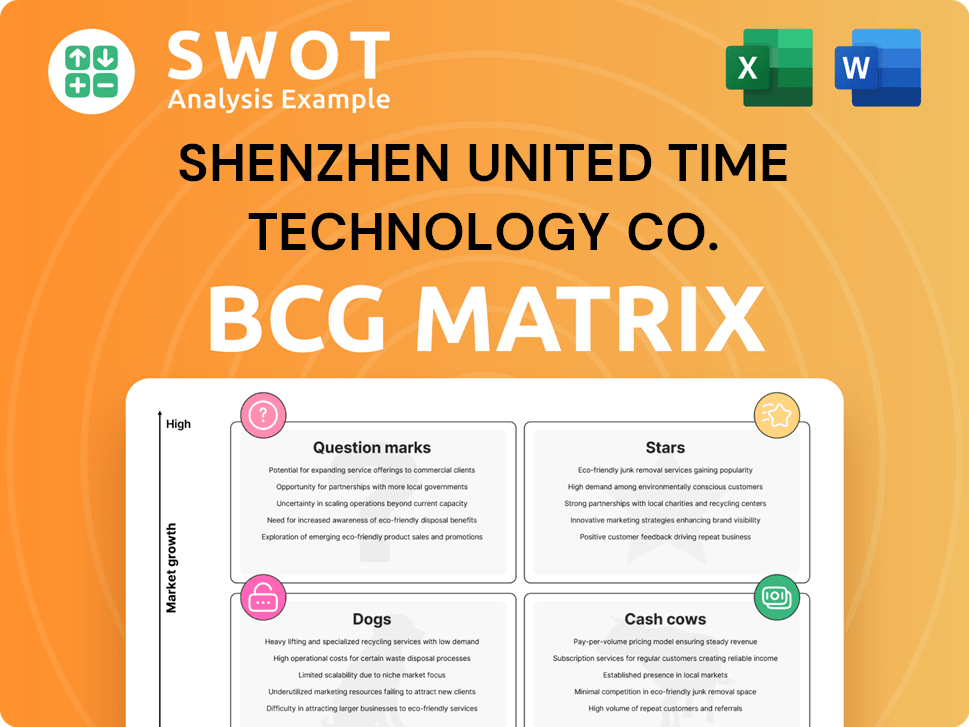 Shenzhen United Time Technology Co. Boston Consulting Group Matrix