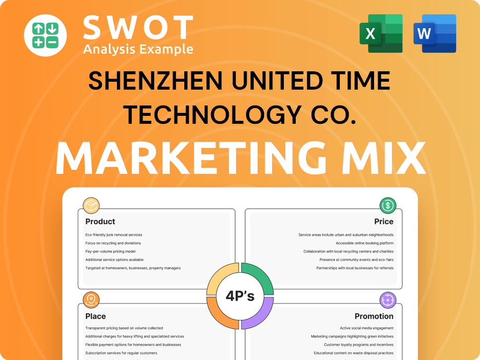 Shenzhen United Time Technology Co. Marketing Mix