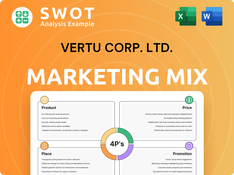 Vertu Corp. Ltd. Marketing Mix