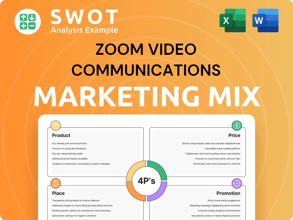 Zoom Video Communications Marketing Mix