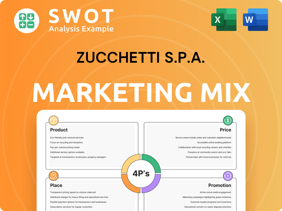 Zucchetti s.p.a. Marketing Mix