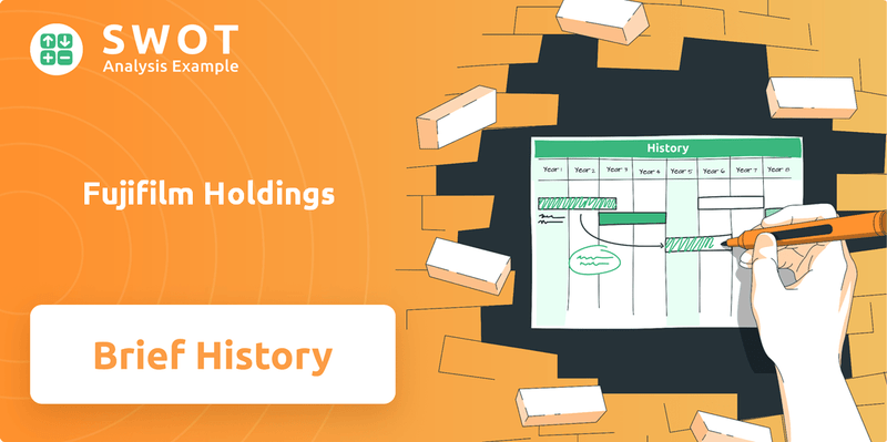 What is Brief History of Fujifilm Holdings Company?
