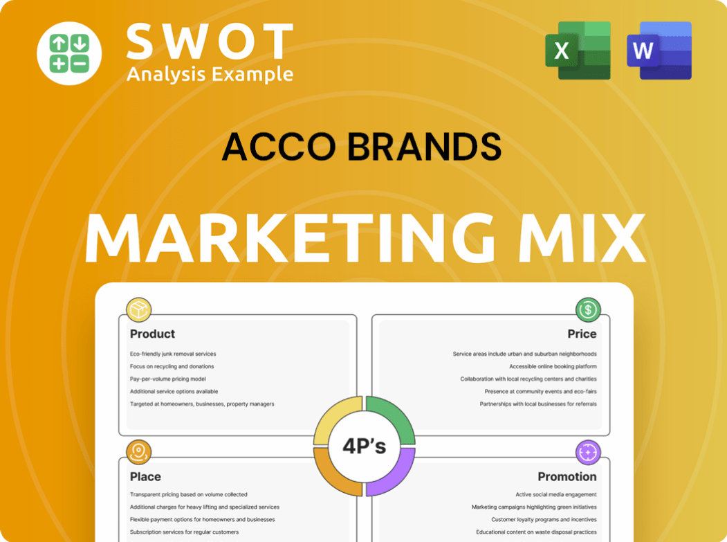 ACCO Brands Marketing Mix