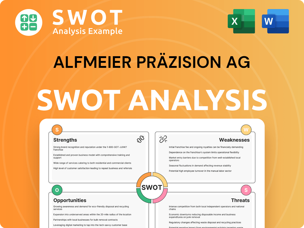 Alfmeier Präzision AG SWOT Analysis
