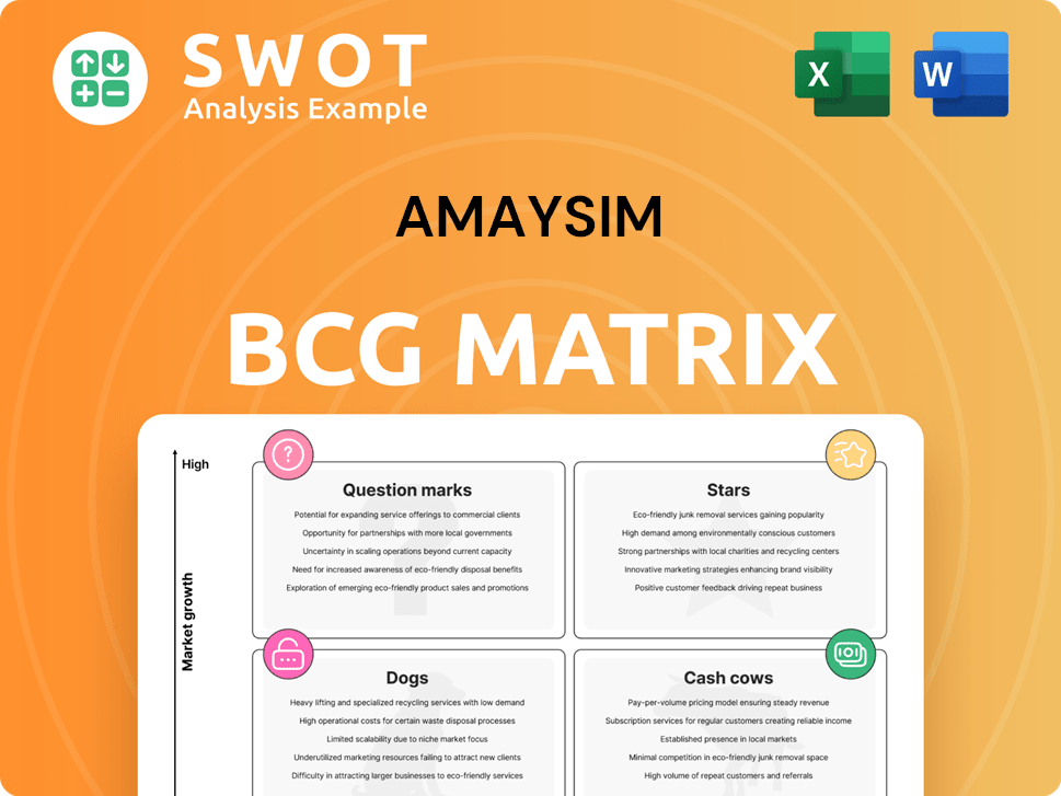 amaysim Boston Consulting Group Matrix