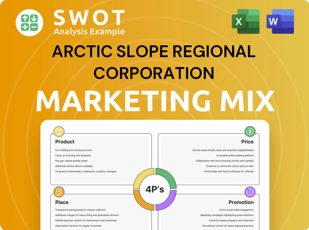 Arctic Slope Regional Corporation Marketing Mix