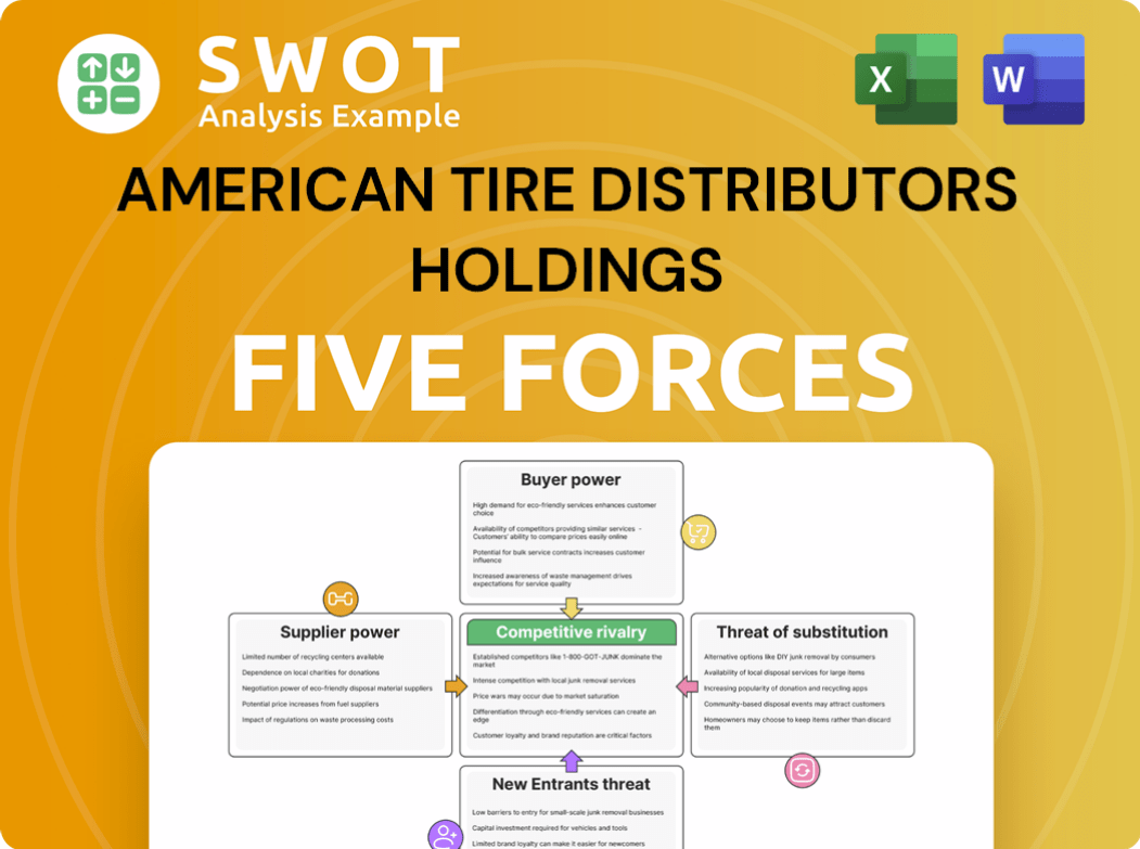 American Tire Distributors Holdings Porter's Five Forces Analysis