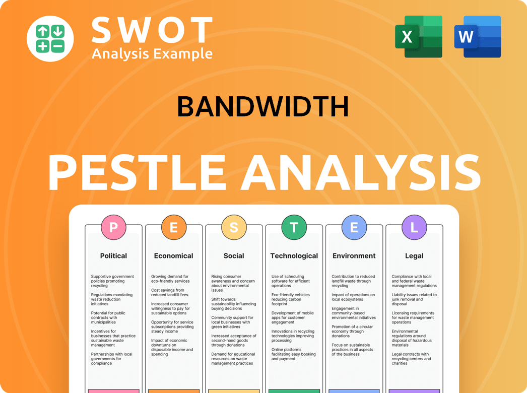 Bandwidth PESTLE Analysis