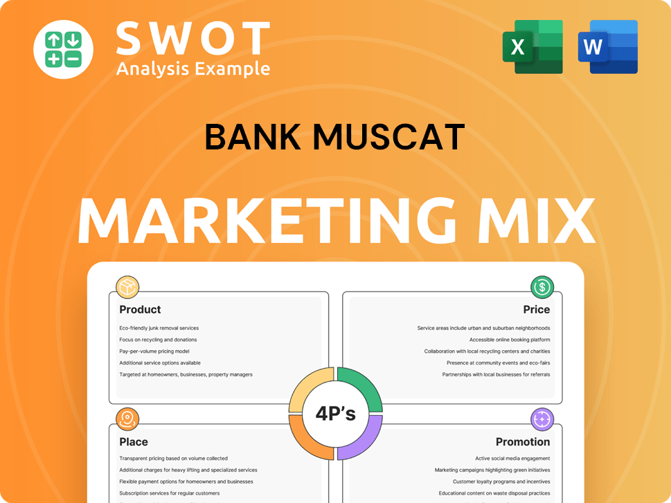Bank Muscat Marketing Mix