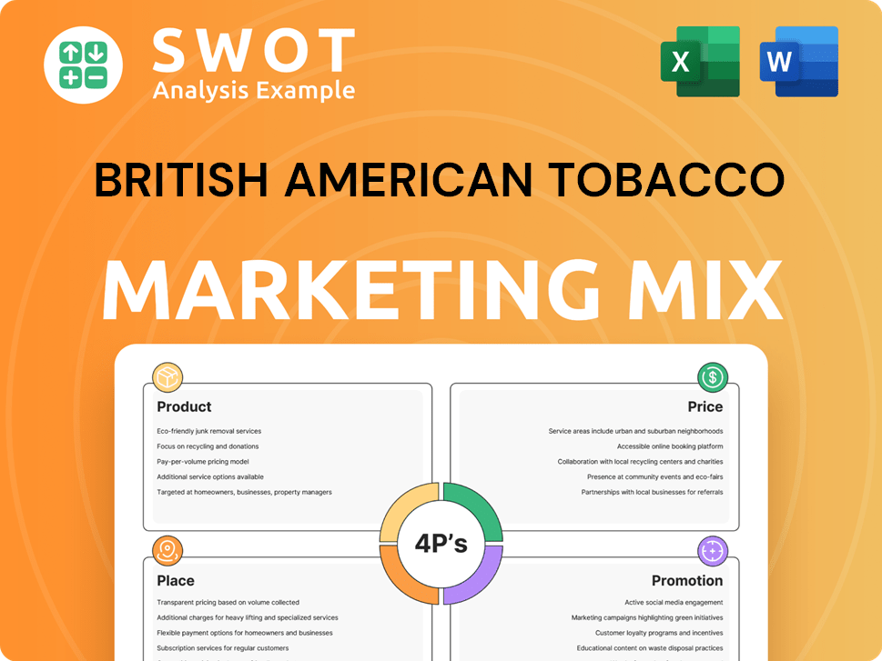 British American Tobacco Marketing Mix