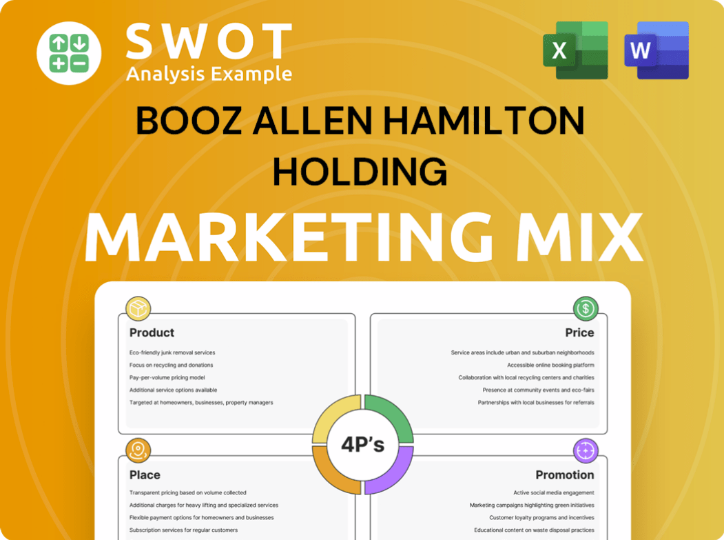 Booz Allen Hamilton Holding Marketing Mix