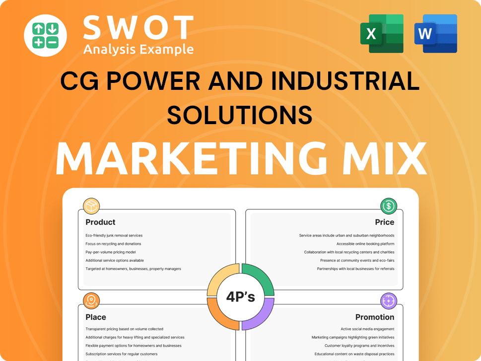 CG Power and Industrial Solutions Marketing Mix