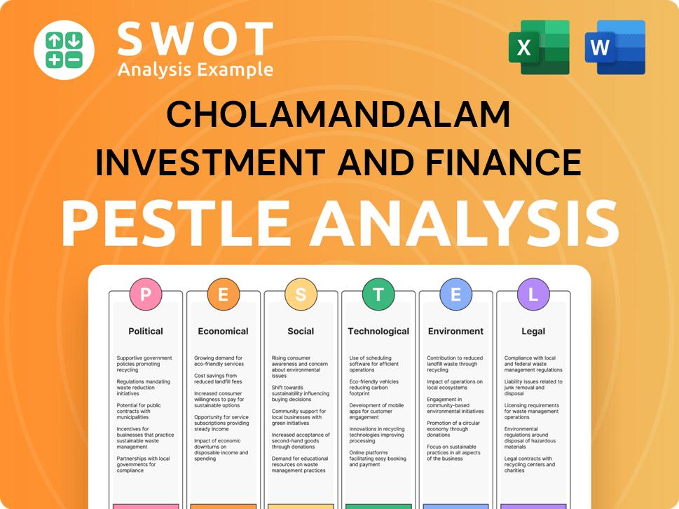 Cholamandalam Investment and Finance PESTLE Analysis