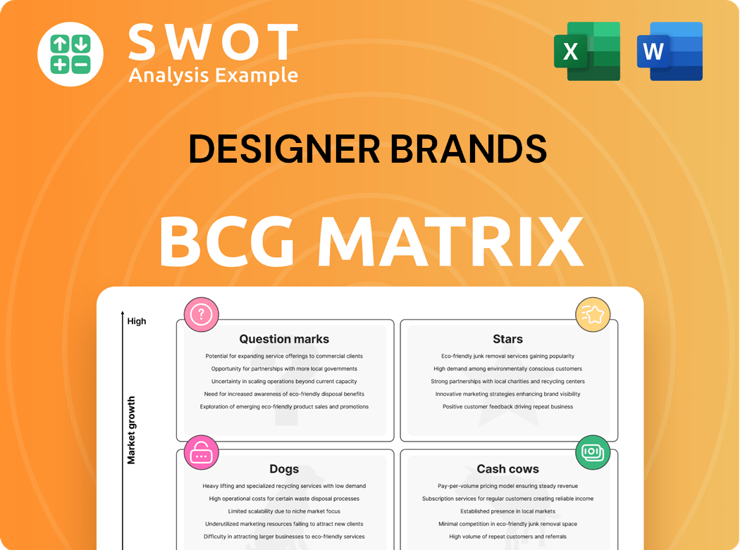 Designer Brands Boston Consulting Group Matrix