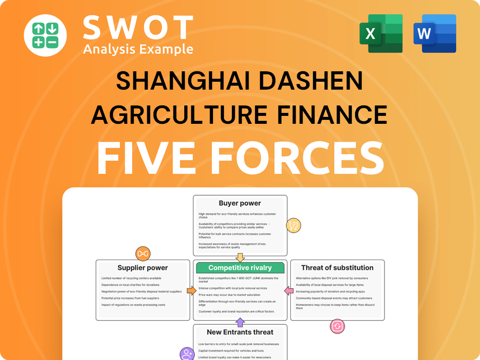 Shanghai Dashen Agriculture Finance Technology Porter's Five Forces Analysis