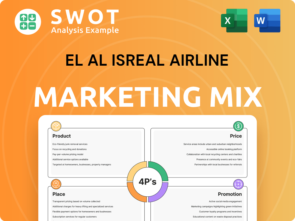EL AL Isreal Airline Marketing Mix