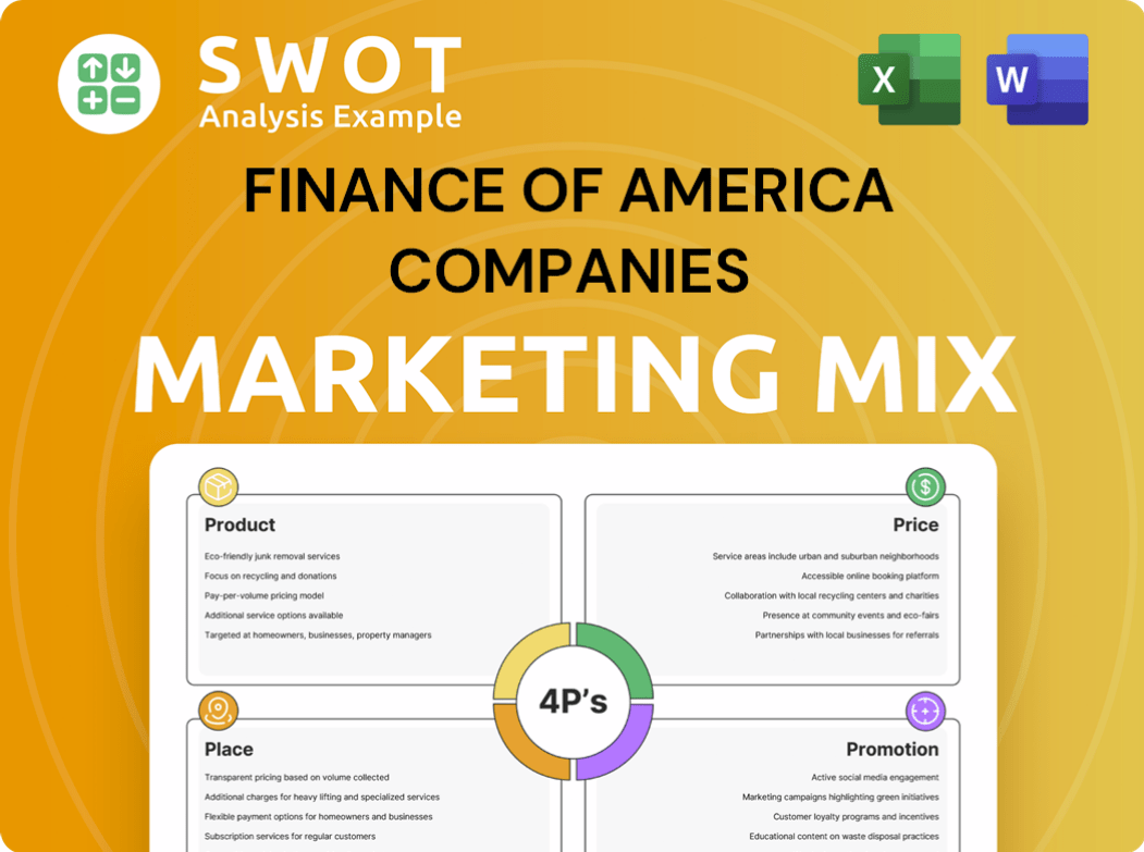 Finance Of America Companies Marketing Mix