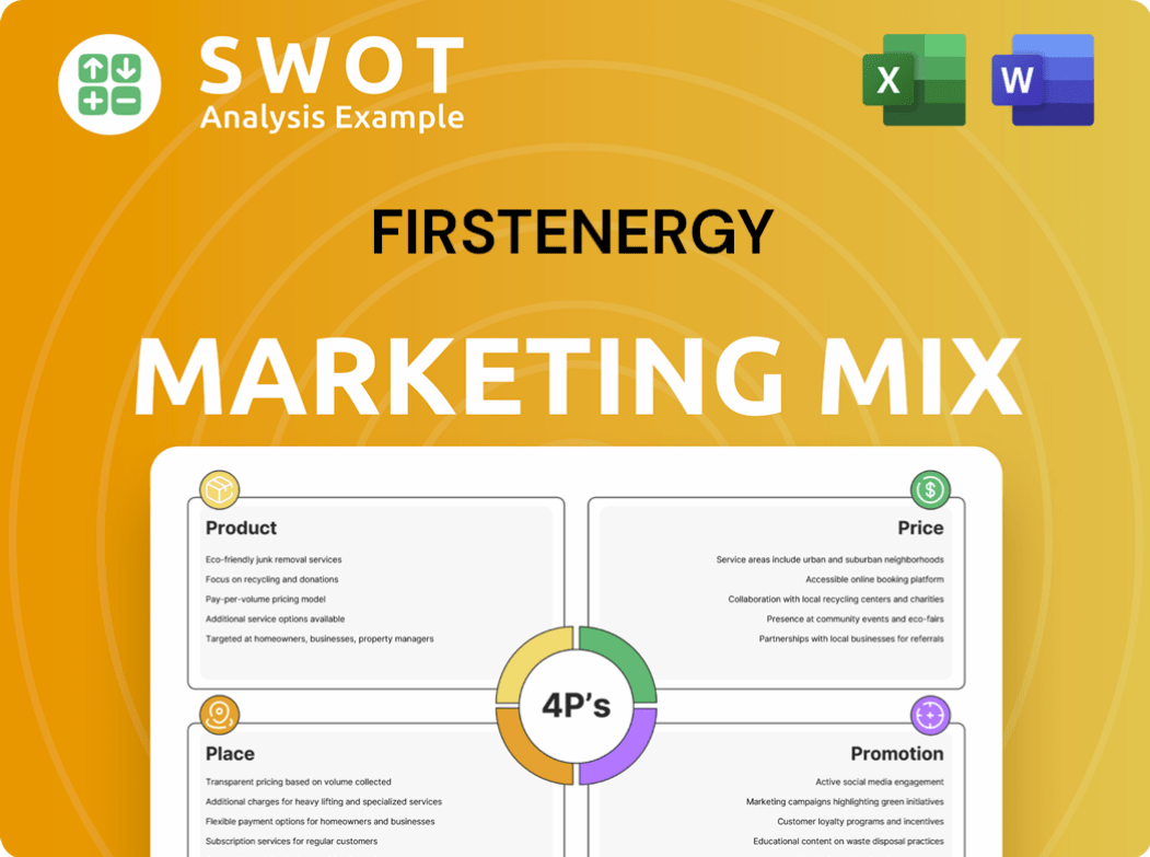 FirstEnergy Marketing Mix