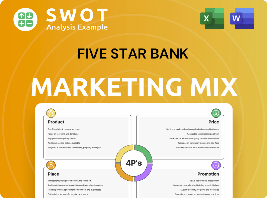 Five Star Bank Marketing Mix