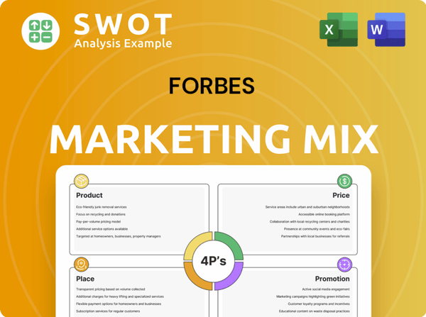 Forbes, Inc. Marketing Mix