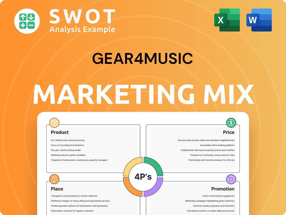 Gear4Music Marketing Mix