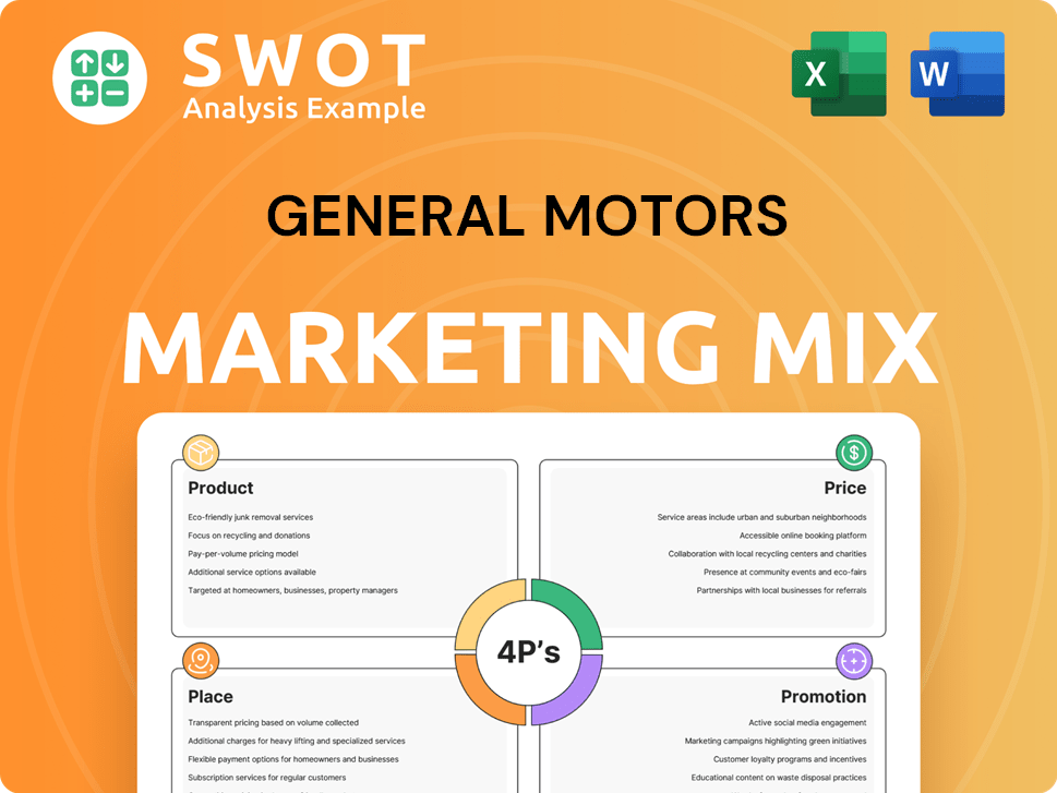General Motors Marketing Mix