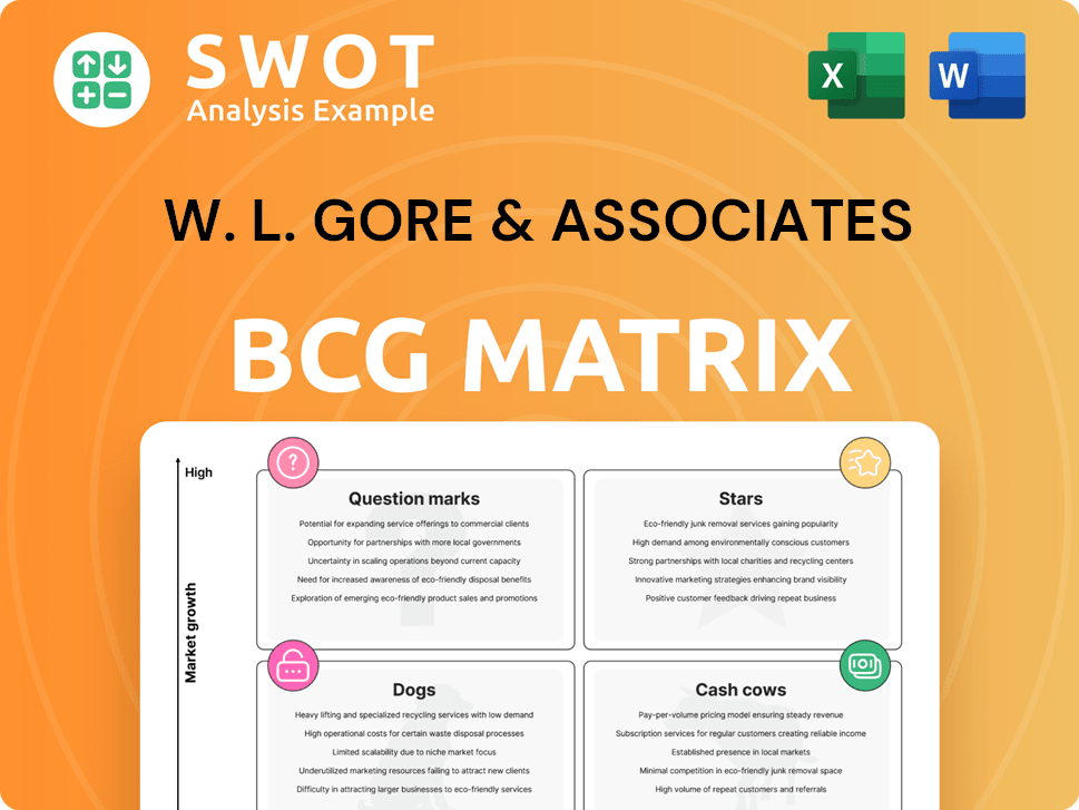 W. L. Gore & Associates Boston Consulting Group Matrix