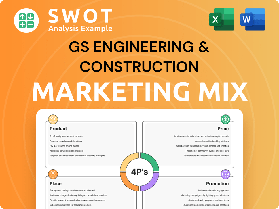 GS Engineering & Construction Marketing Mix