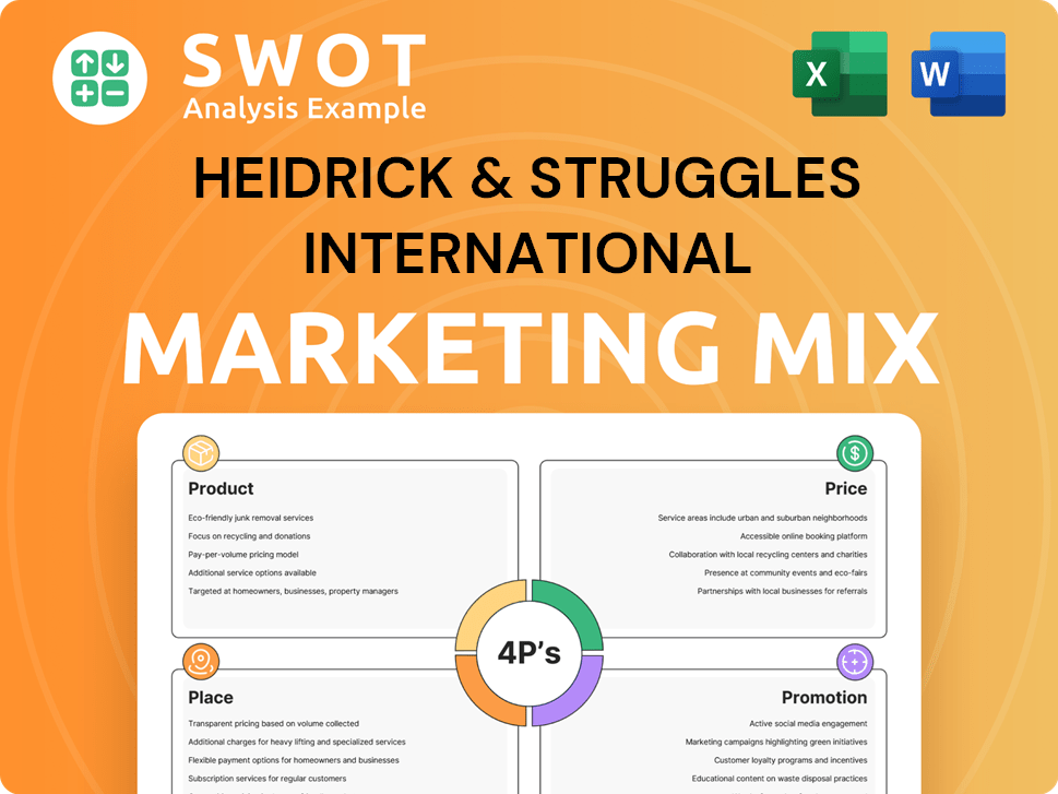 Heidrick & Struggles International Marketing Mix