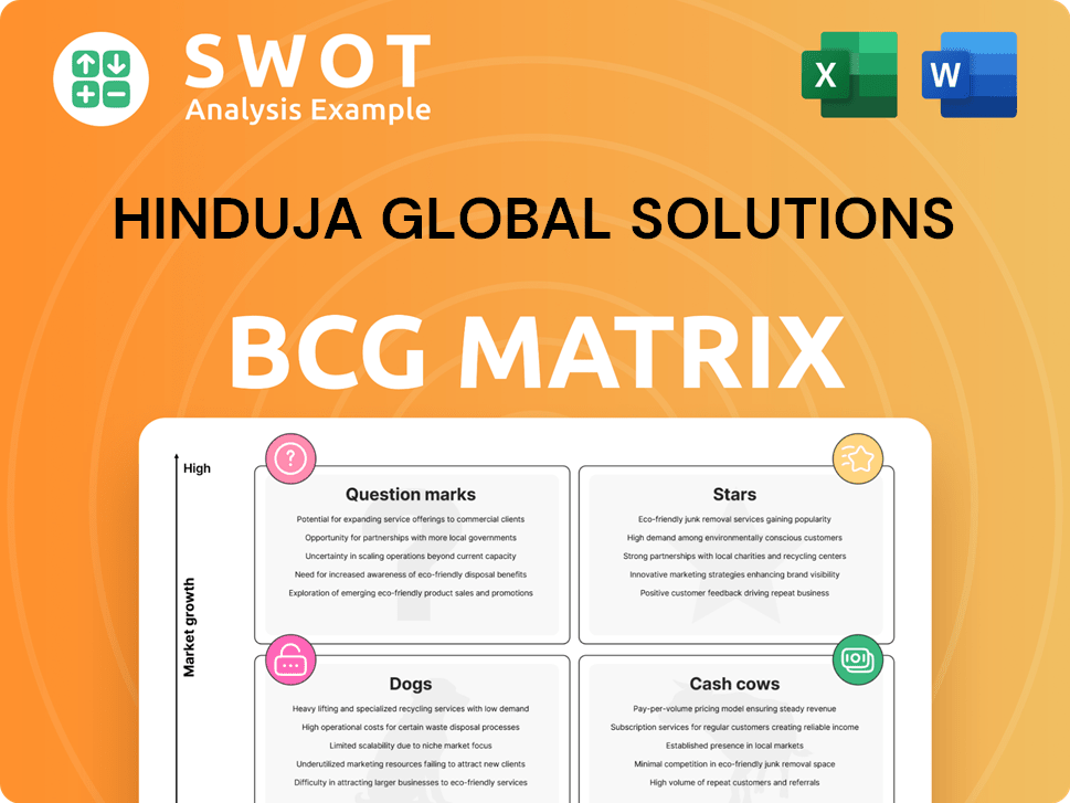 Hinduja Global Solutions Boston Consulting Group Matrix