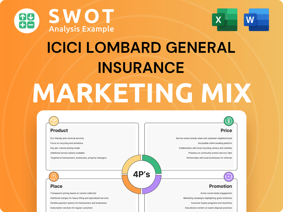 ICICI Lombard General Insurance Marketing Mix