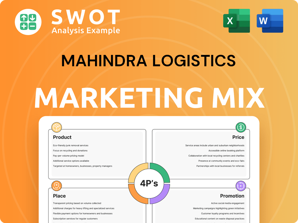 Mahindra Logistics  Marketing Mix