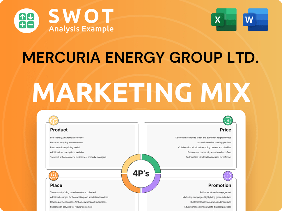 Mercuria Energy Group Ltd. Marketing Mix