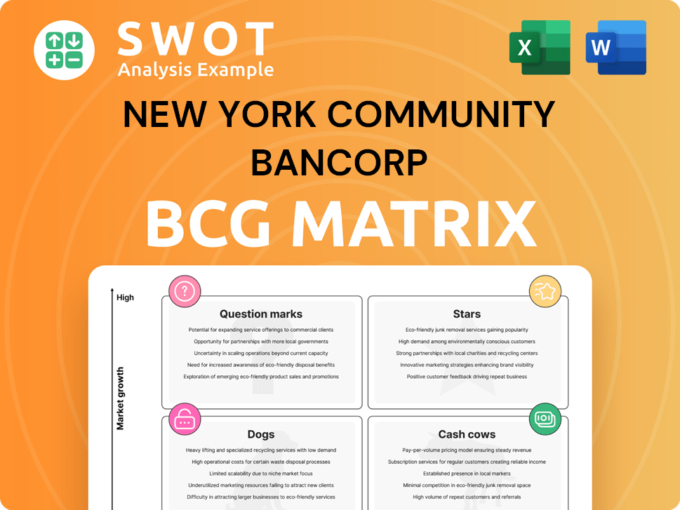 New York Community Bancorp Boston Consulting Group Matrix