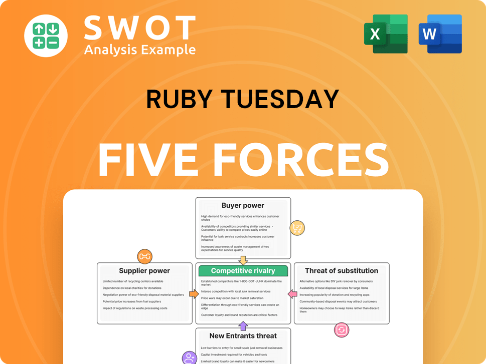 Ruby Tuesday Porter's Five Forces Analysis