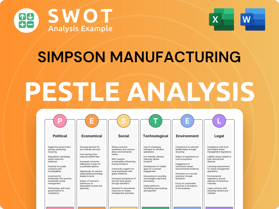 Simpson Manufacturing PESTLE Analysis