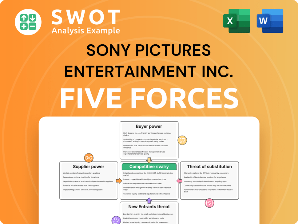 Sony Pictures Entertainment Inc. Porter's Five Forces Analysis