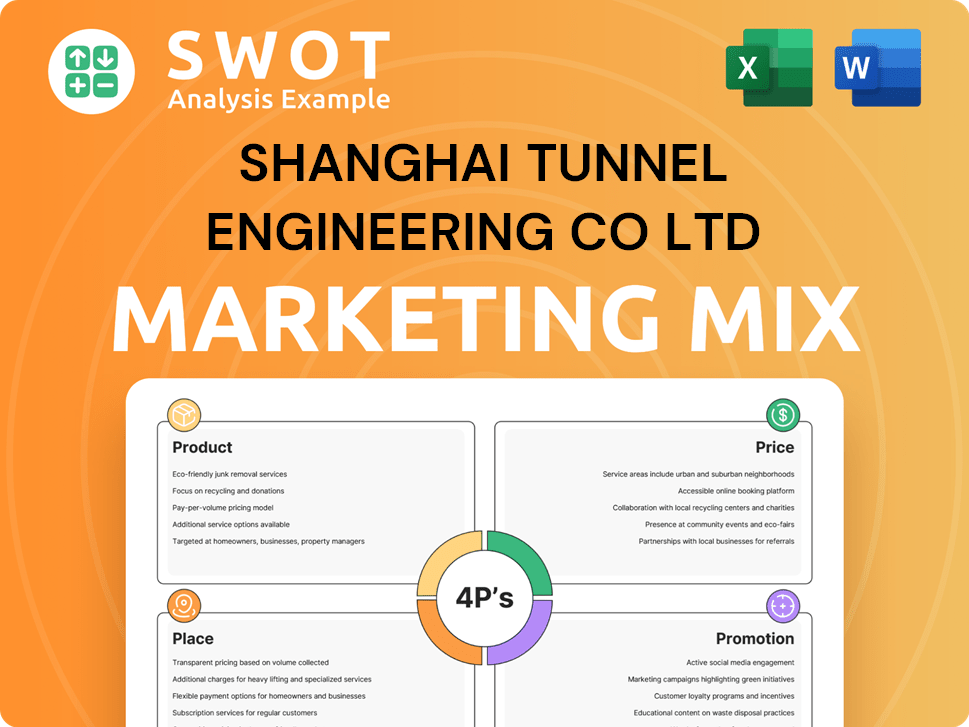 Shanghai Tunnel Engineering Co Ltd Marketing Mix