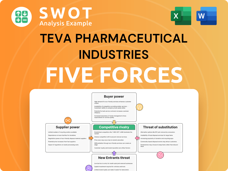 Teva Pharmaceutical Industries Porter's Five Forces Analysis