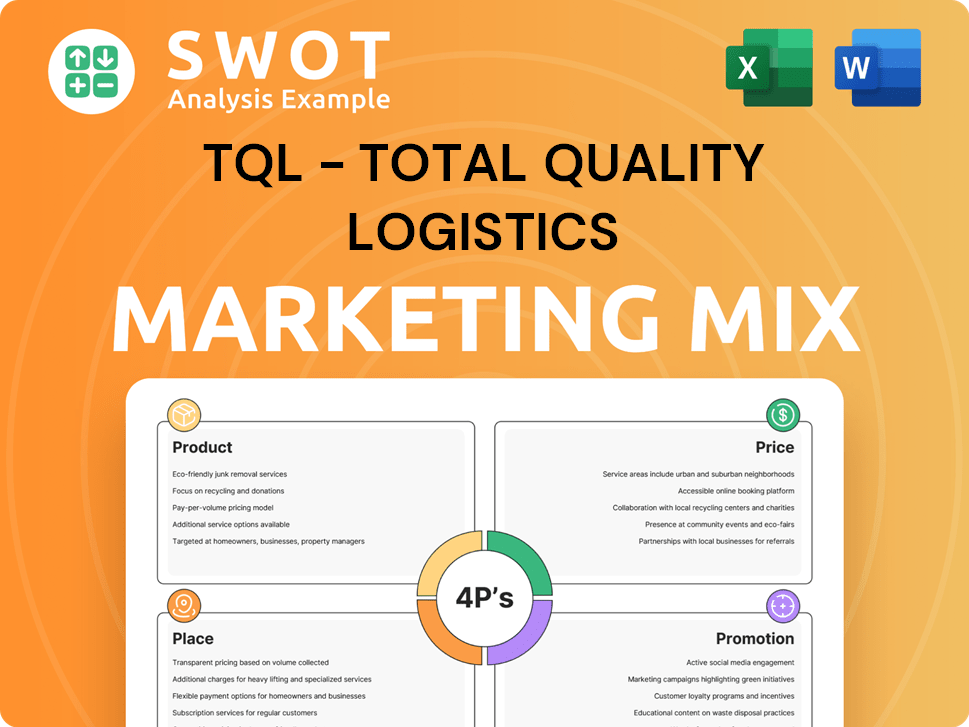 TQL - Total Quality Logistics Marketing Mix